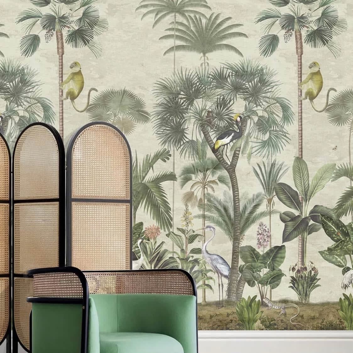 Milton & King | Indian Summer Wall Mural - alternate view