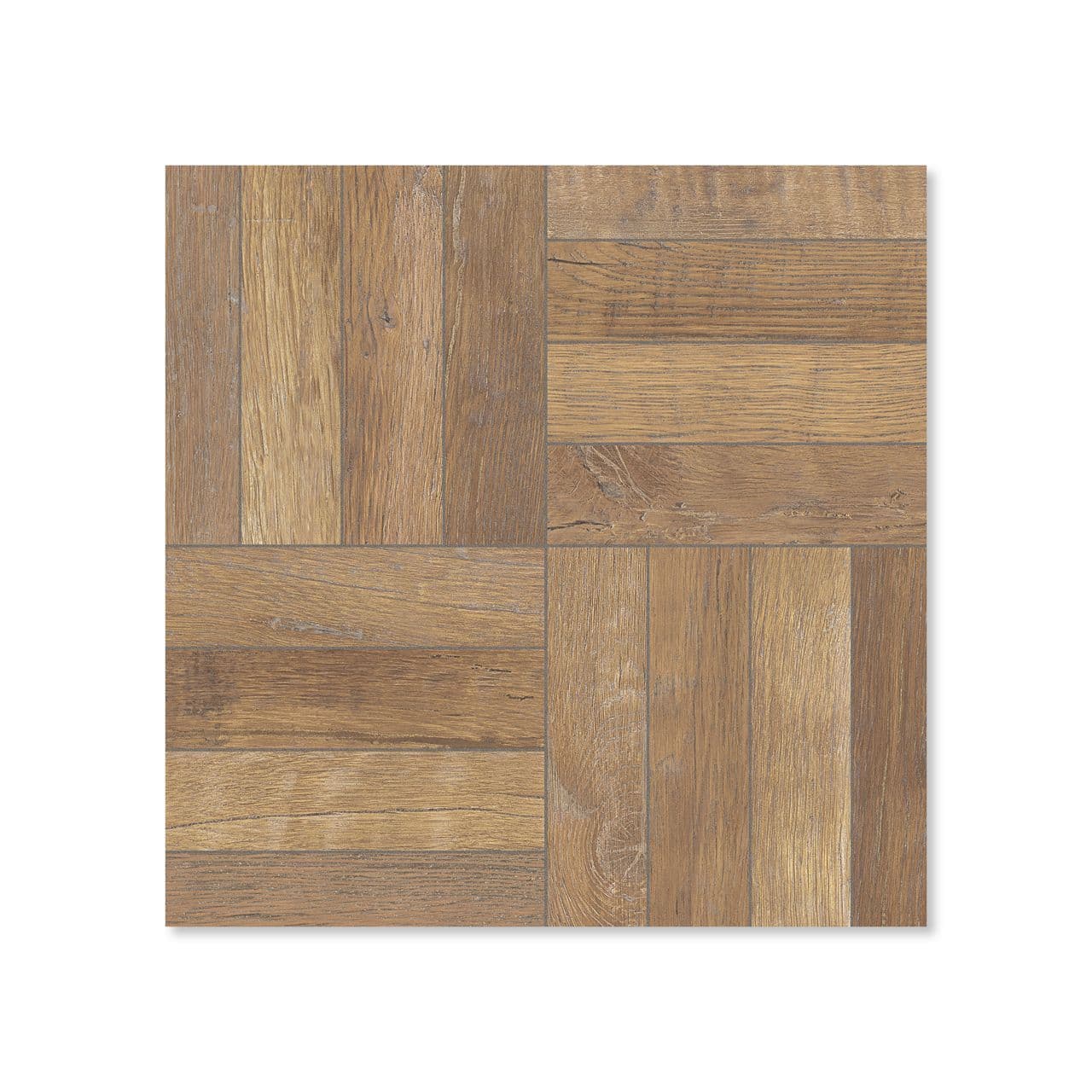 Ann Sacks | Ellwood Brown Patin Weave 24 x 24 Porcelain Tile