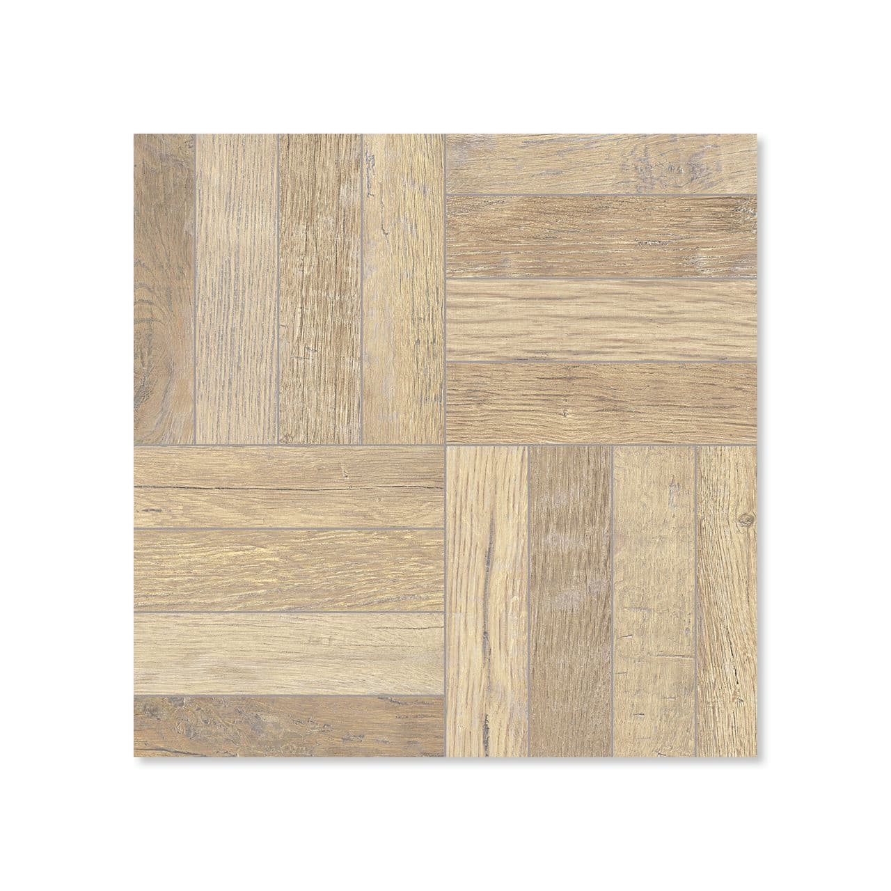 Ann Sacks | Ellwood Beige Patin Weave 24 x 24 Porcelain Tile