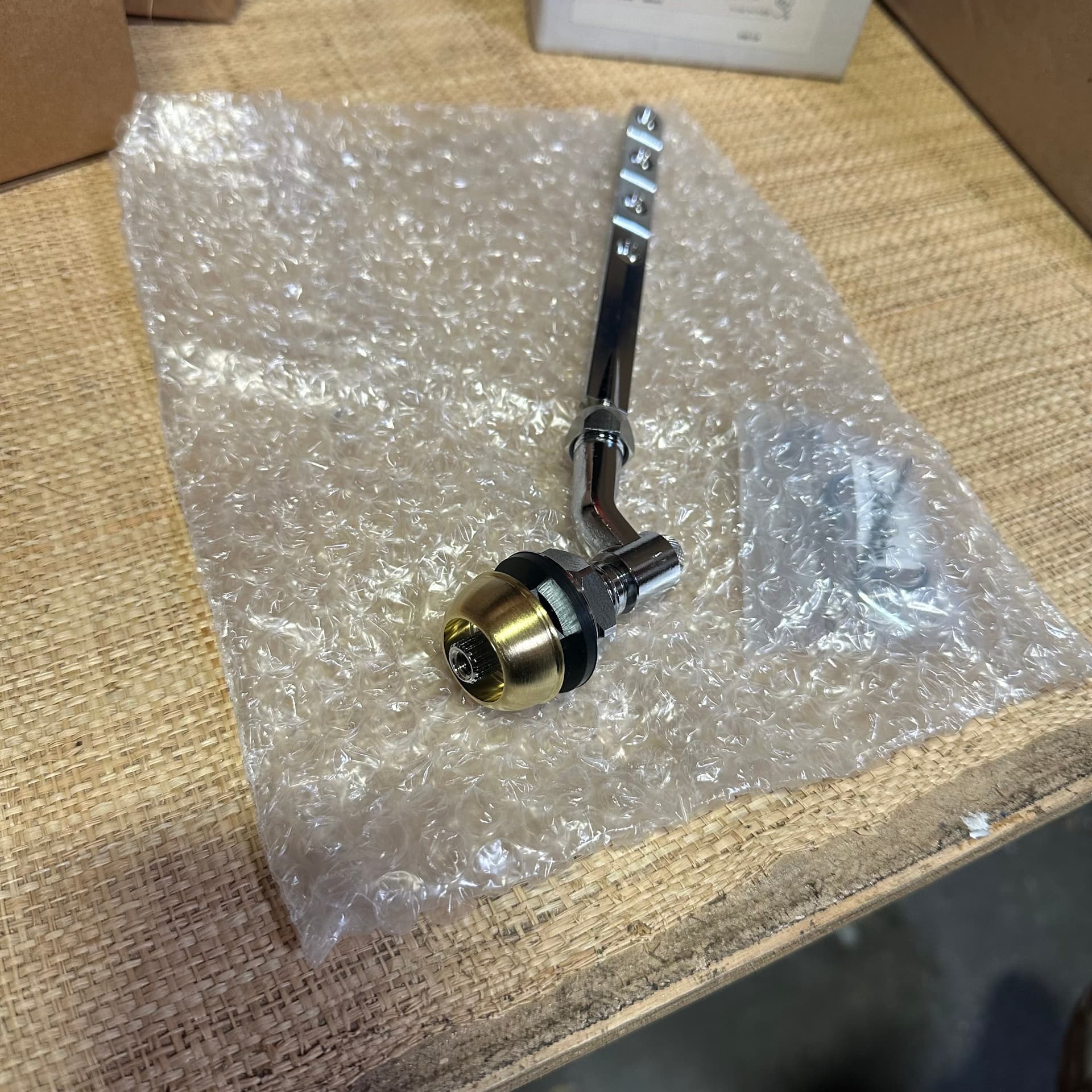 Newport Brass | Tank Lever Mechanism in Satin Brass - Pre-Owned