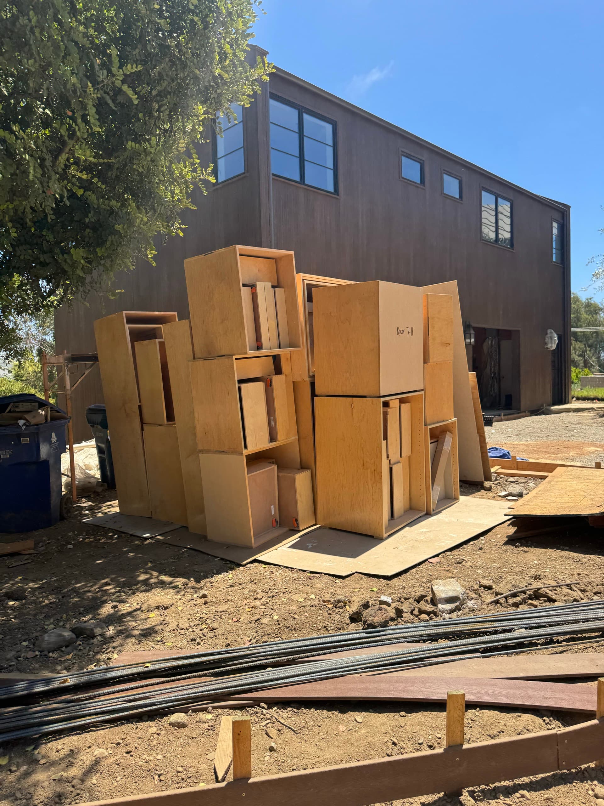 Reclaimed Custom Cabinetry — Cabinet Boxes & Drawers (Lot)