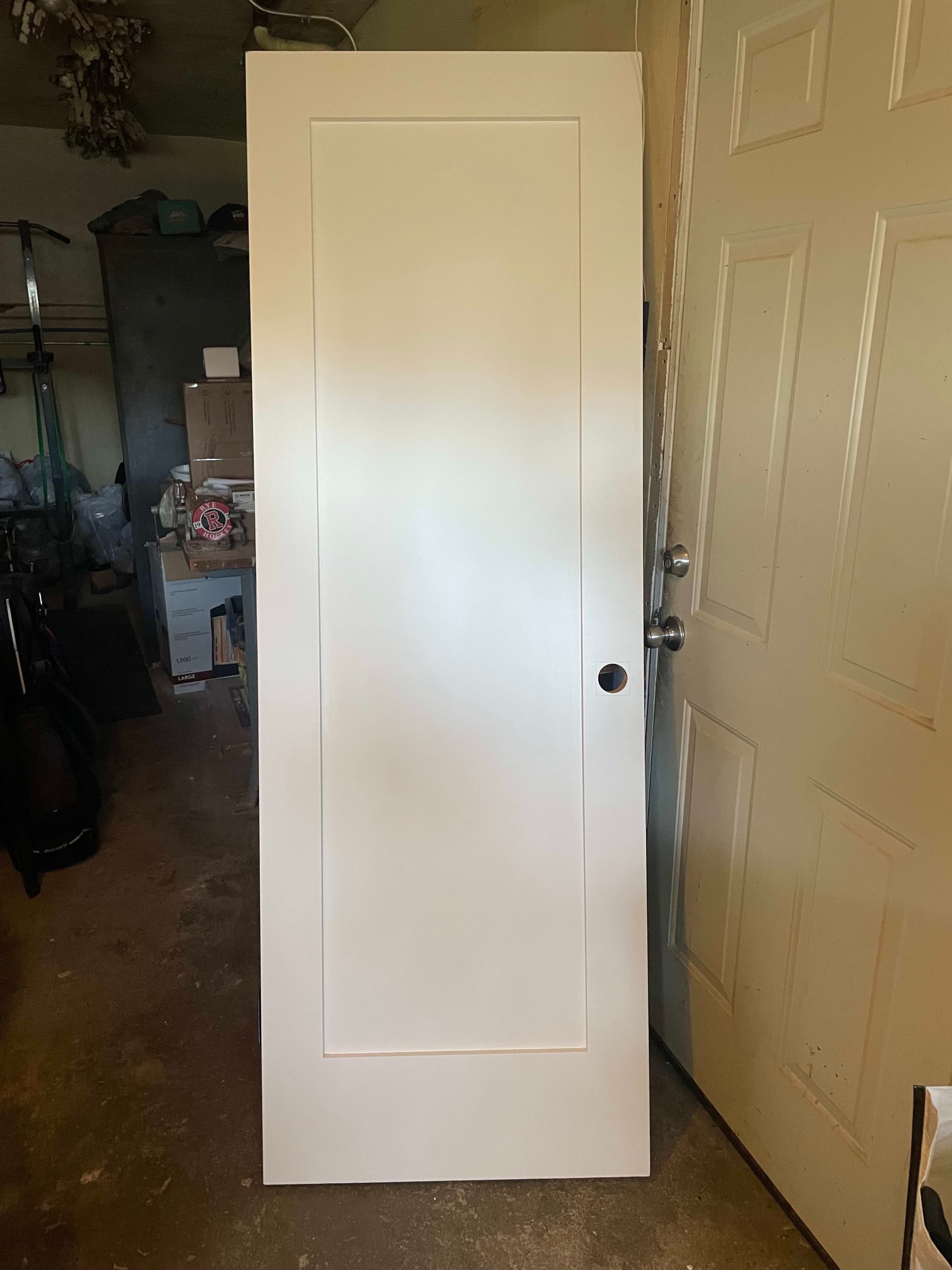 Interior solid wood door $150.