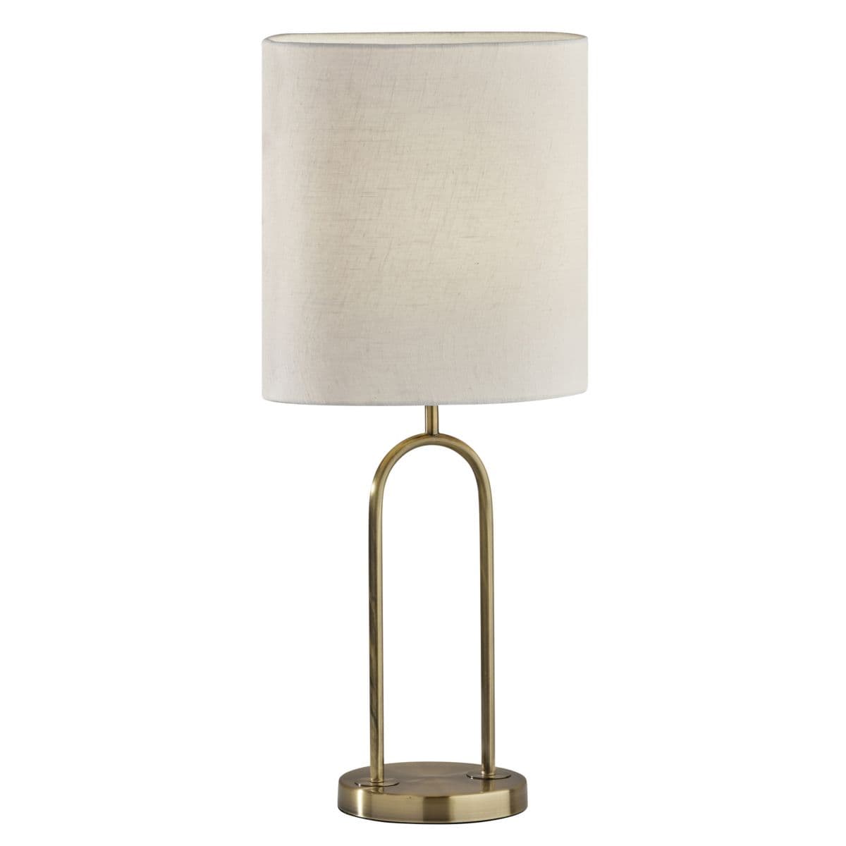Adesso | Joey Table Lamp — Antique Brass