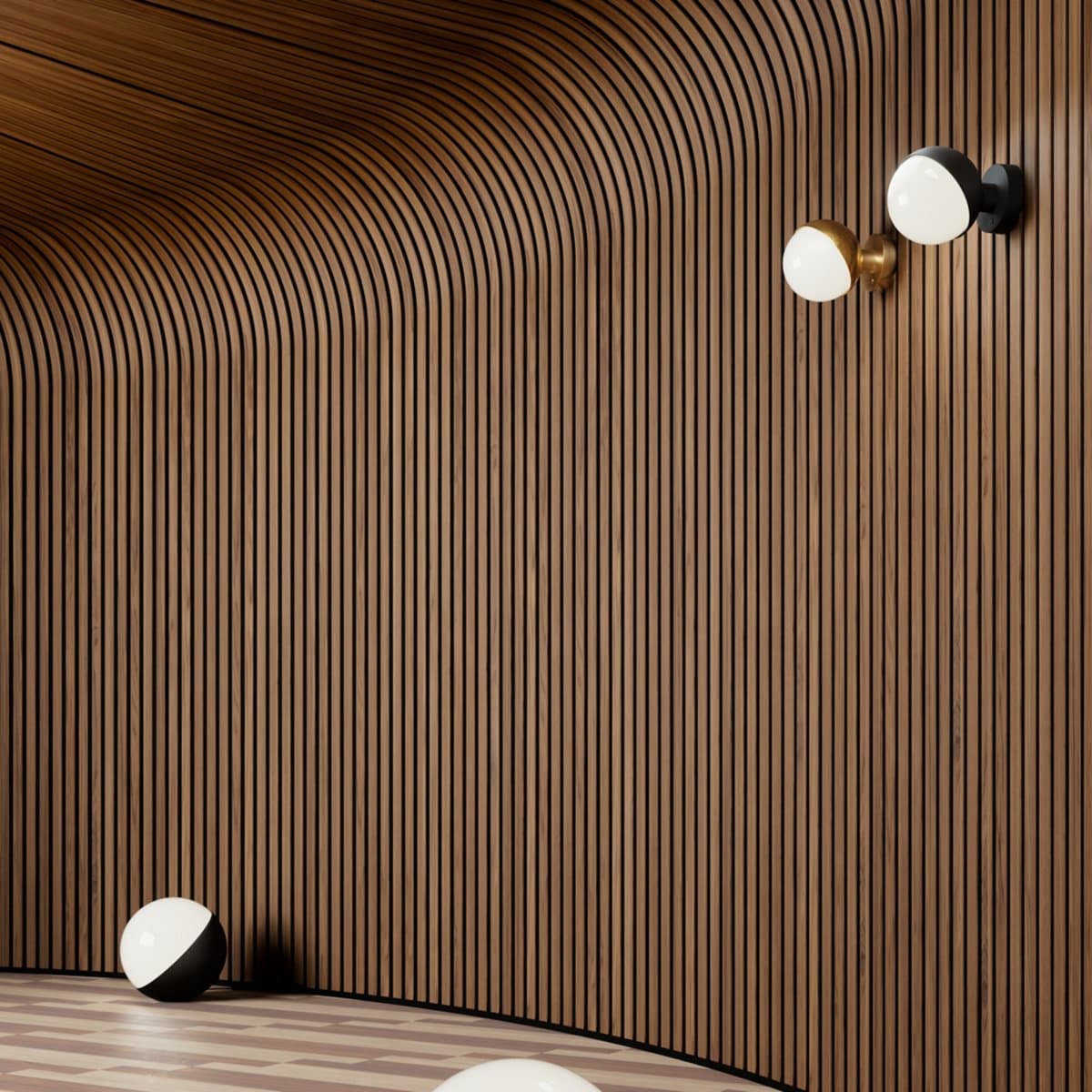 Louis Poulsen | VL Studio Wall Sconce — Lacquered Brass - alternate view