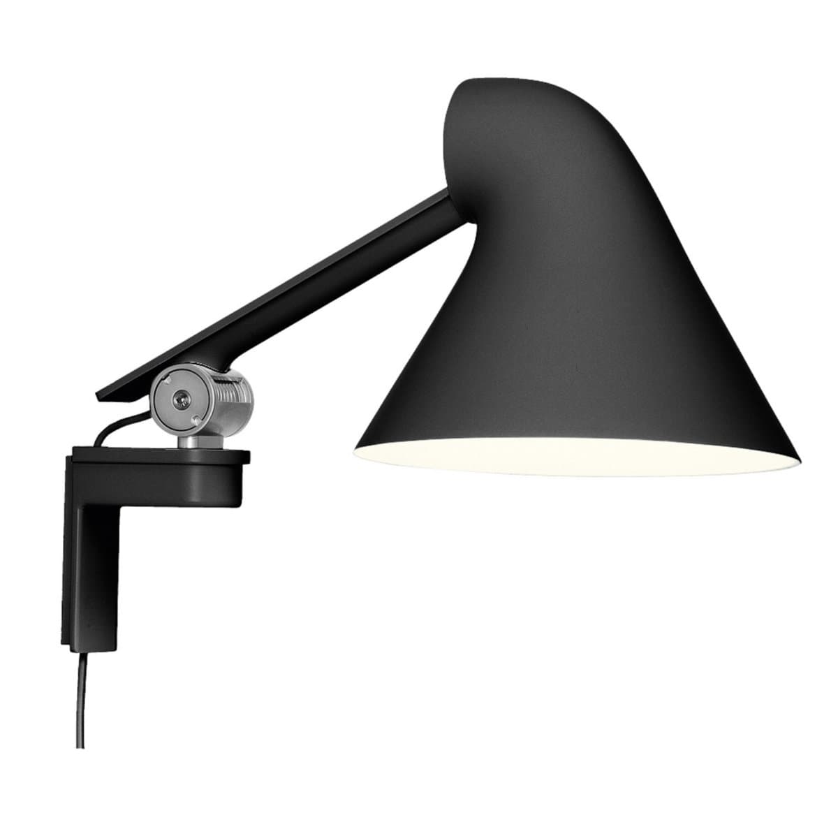 Louis Poulsen | NJP Short LED Plug-In Wall Light — Black