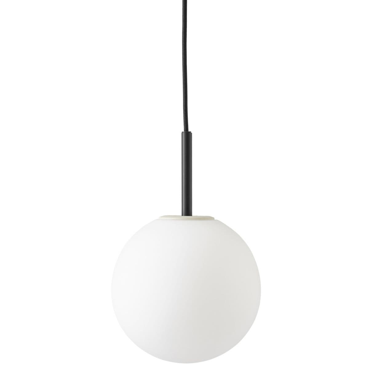 Audo Copenhagen | TR Bulb Pendant — Matte Opal, Black, No
