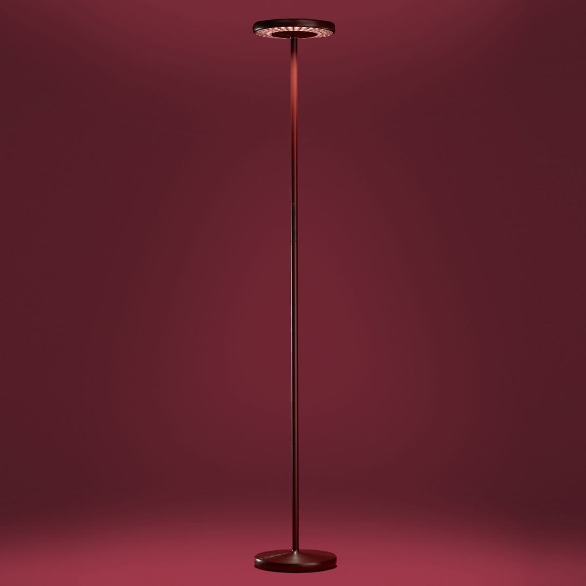 Rotaliana by LUMINART | Sol Rossomosto LED Floor Lamp