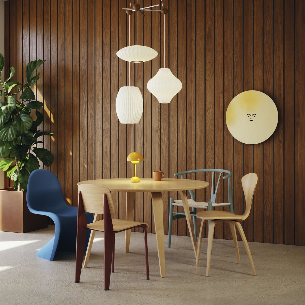 &Tradition | Flowerpot VP9 Rechargeable LED Table Lamp — Signal Green - alternate view