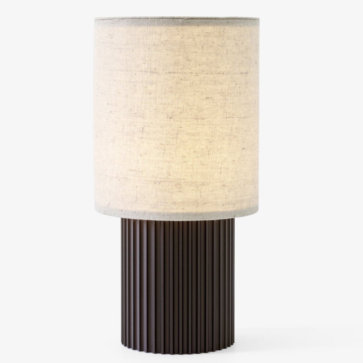 &Tradition | Manhattan Rechargeable LED Table Lamp — Bronzed and Canvas