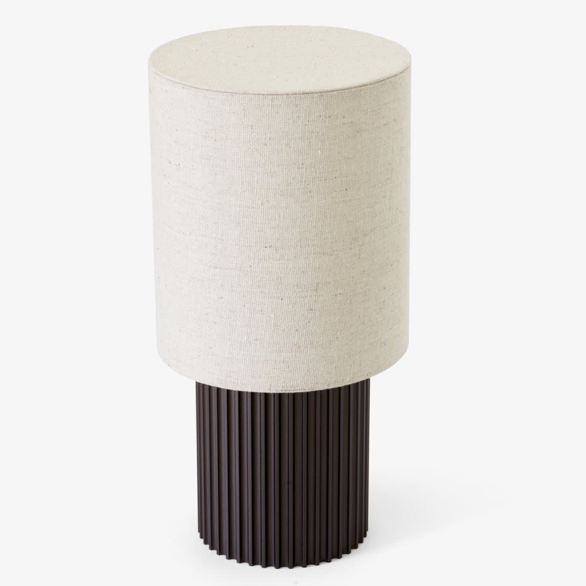 &Tradition | Manhattan Rechargeable LED Table Lamp — Bronzed and Canvas - alternate view