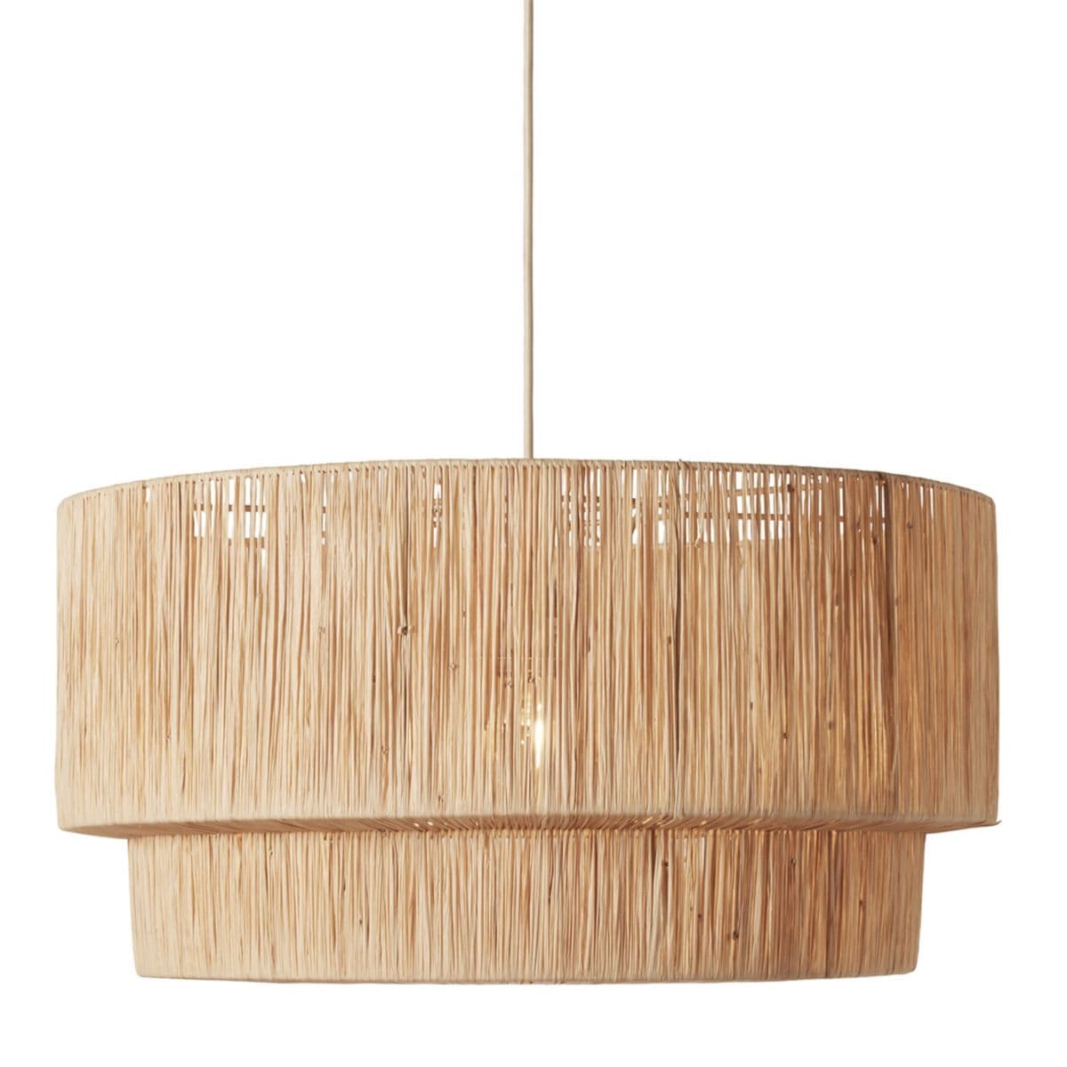 Woven Cocktail Pendant — Natural