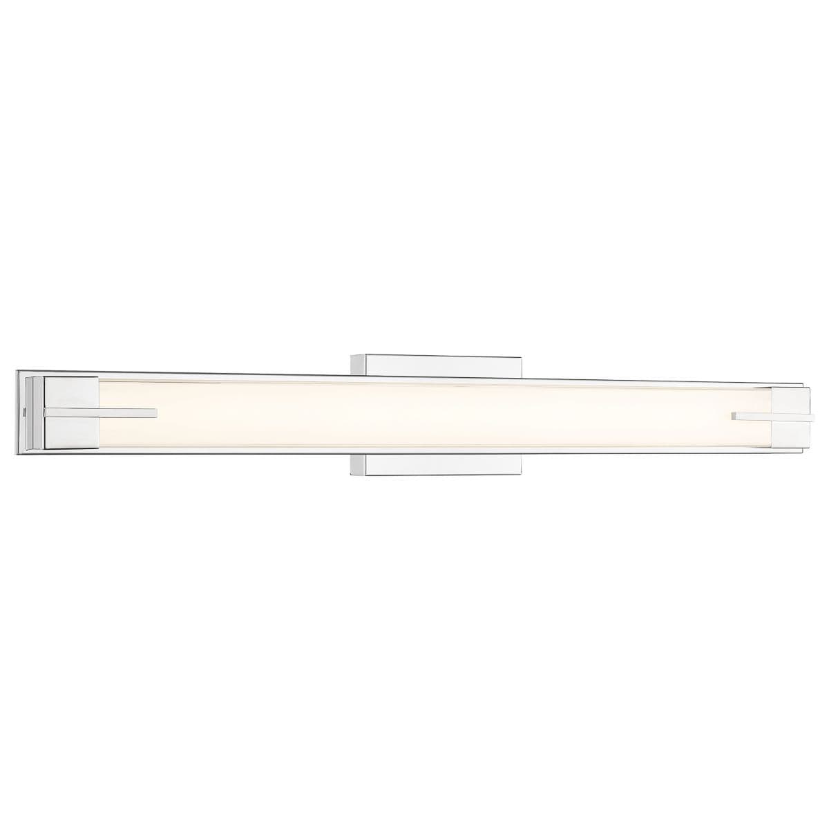 Alder & Ore Clarabelle Led Vanity Light — Chrome, 33 Inch