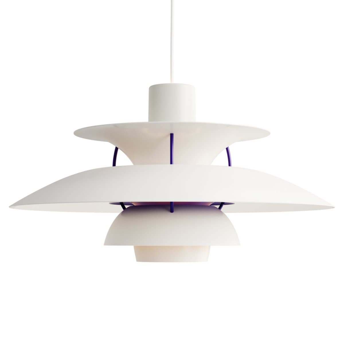 Louis Poulsen | PH 5 Pendant Light — Monochrome White, Mini