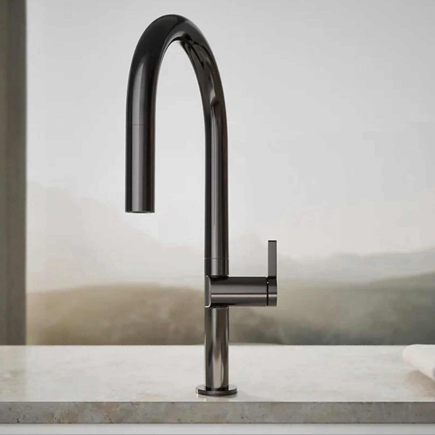 Kohler | Components Pull-Down Kitchen Faucet – Vibrant Brushed Graphite