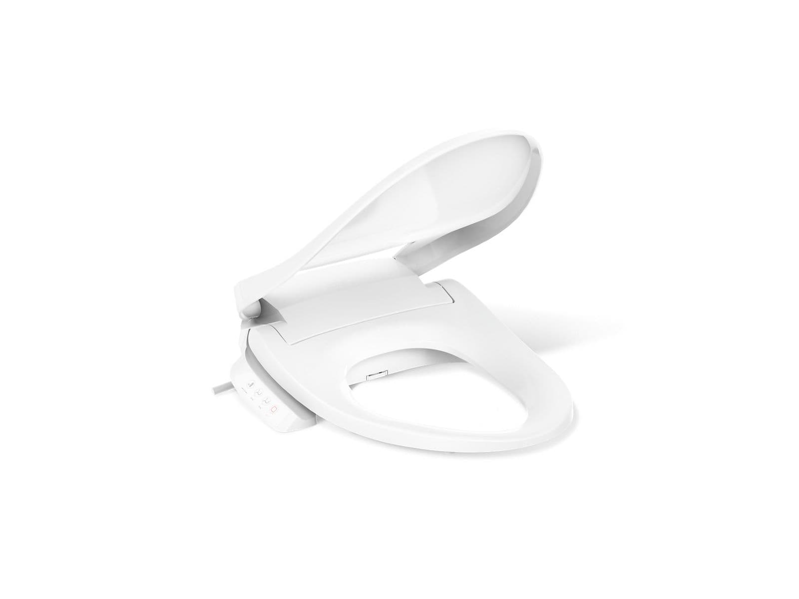 Kohler PureWash E525 Bidet Toilet Seat – White — white (-0)