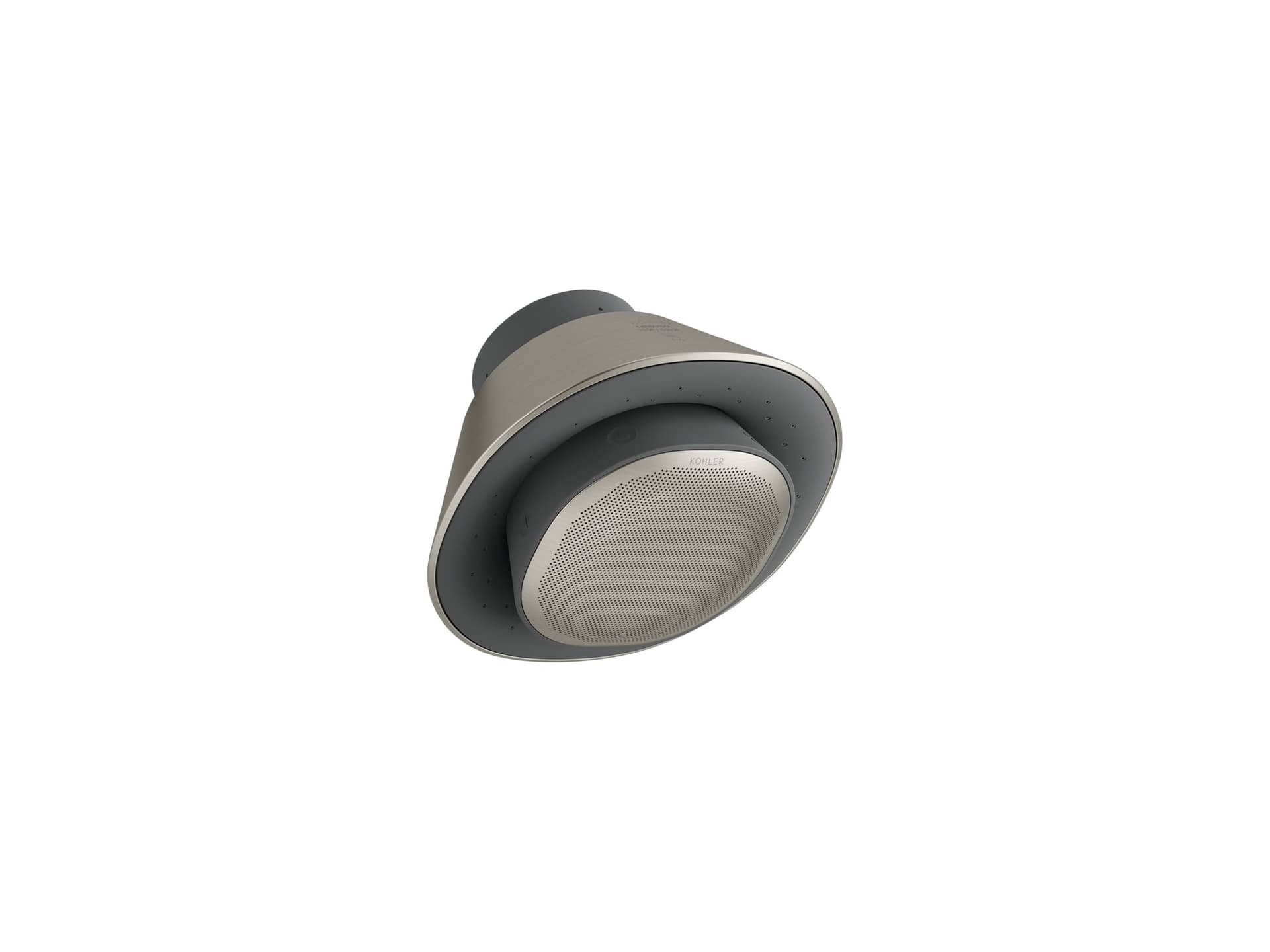 Kohler Moxie Showerhead and Wireless Speaker – Vibrant Brushed Nickel