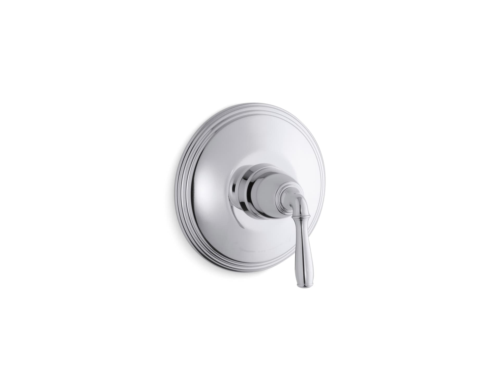 Kohler Devonshire Thermostatic Valve Trim with Lever Handle in Polished Chrome