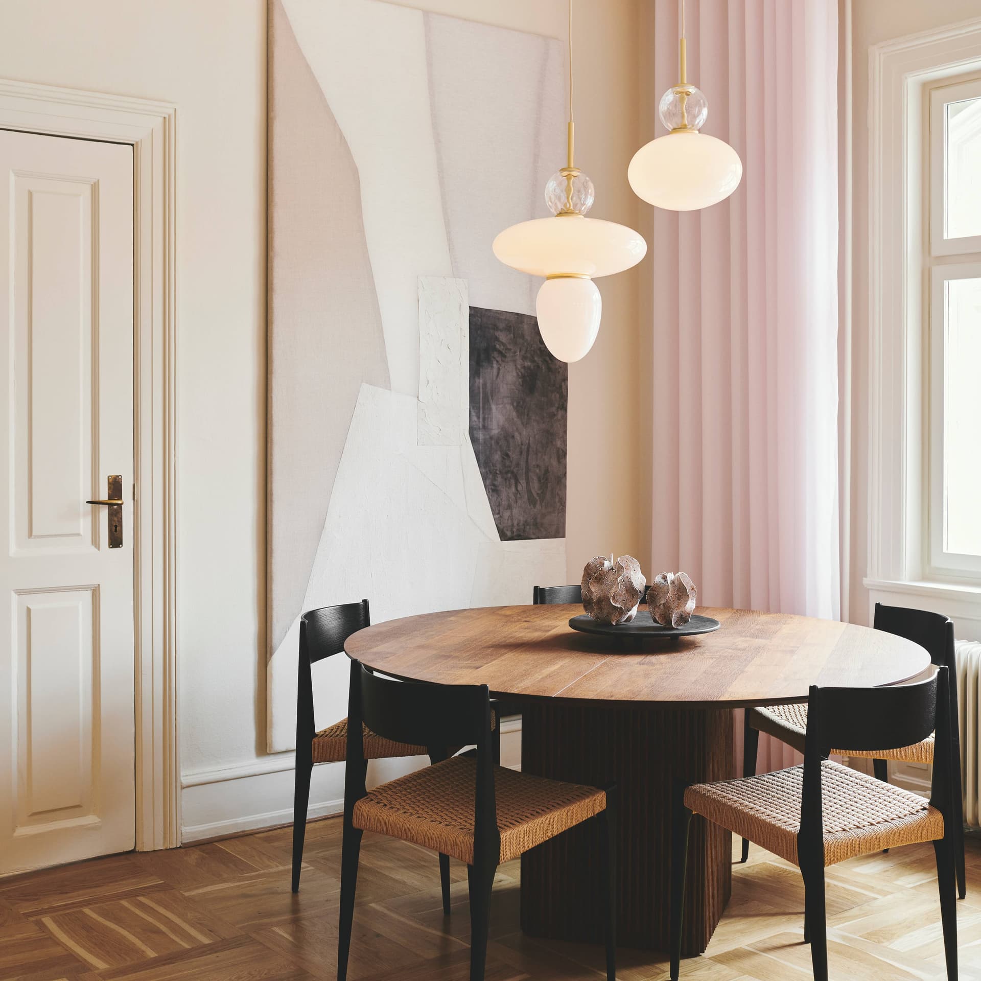 Nuura | Rizzatto 43 Pendant Light Satin Brass + Gold