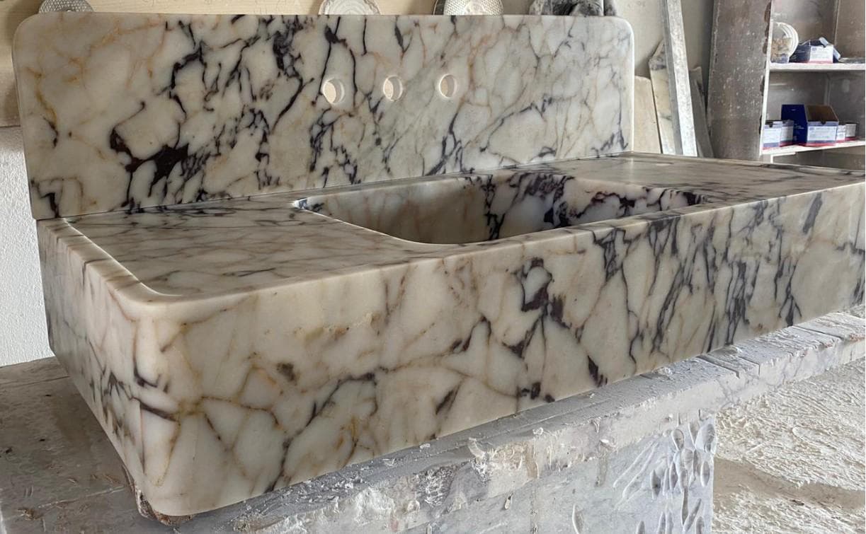 Viola Marble Bathroom Sink