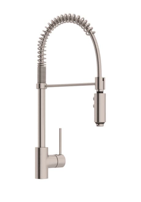 NEW IN BOX: House of Rohl - Pirellone Pre-Rinse Pull-Down Kitchen Faucet (Satin Nickel)