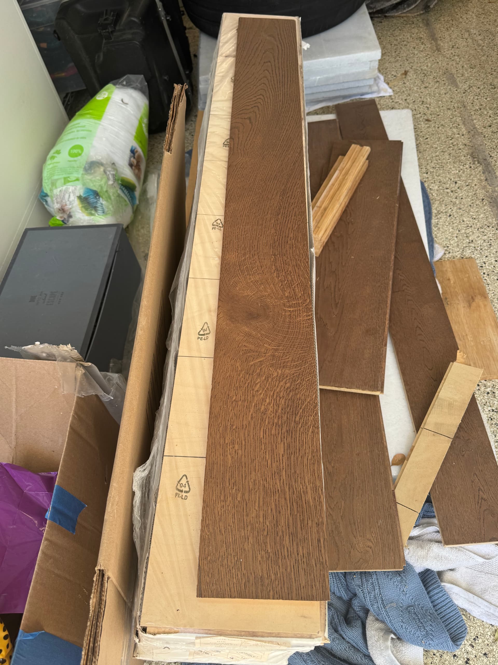 Wood floor - alternate view