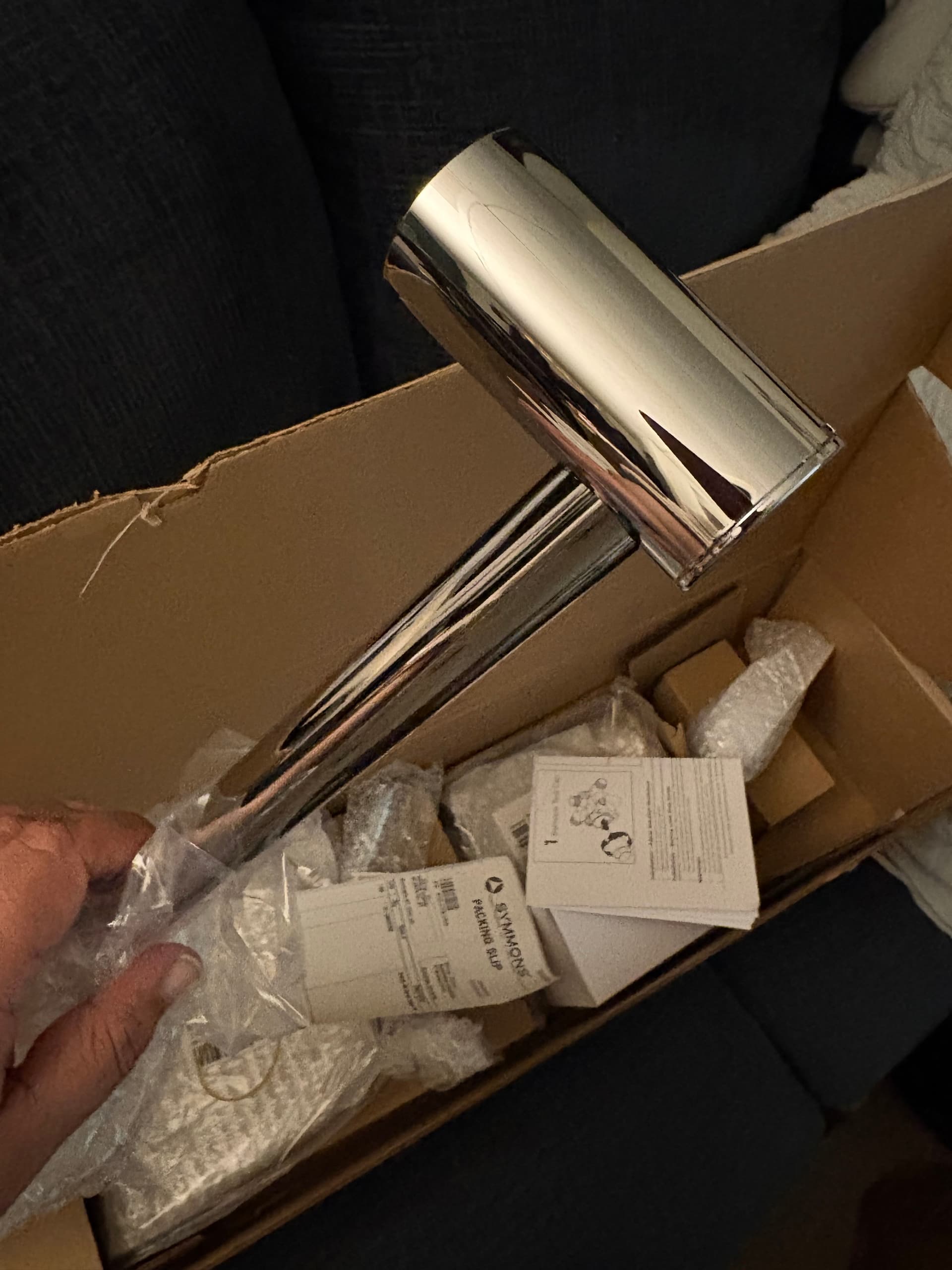 Symmons Solarity shower/tub trim