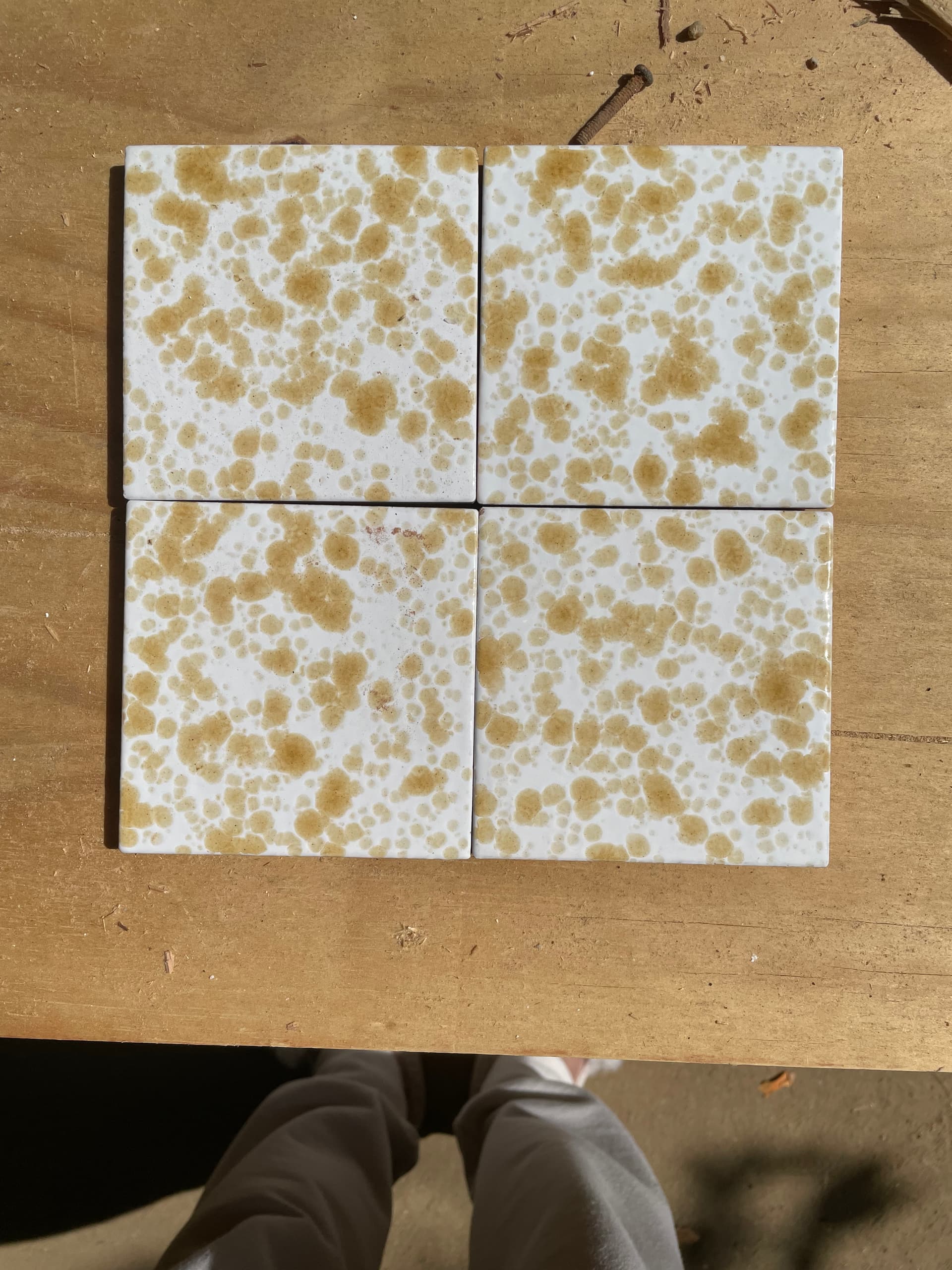 Beautiful and unique Italian, hand made 4" x 4" tile, perfect for backsplash/shower, fireplace/walls