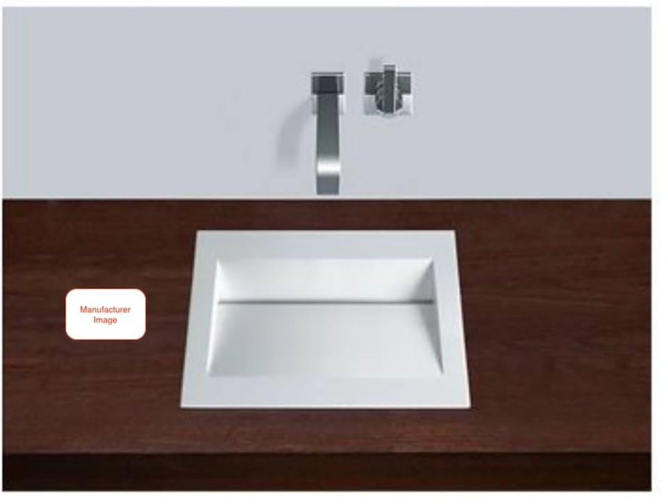 Alape Rectangle Basin/Sink | FB.RY 450