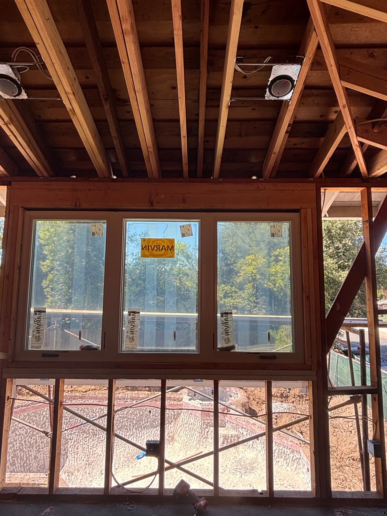 Marvin casement windows - 4 windows total