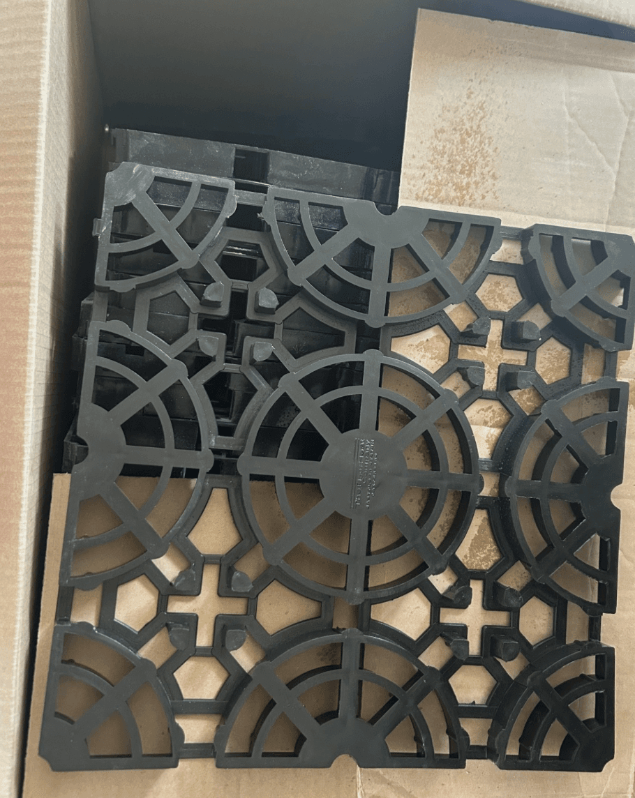Grid Module for Radiant Floor Heating