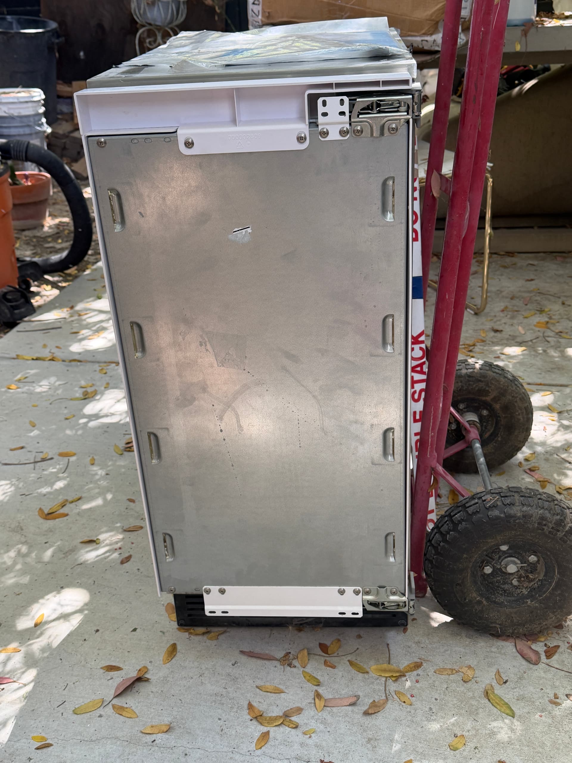 Sub-Zero UC-15IPO 15” Outdoor Panel-Ready Ice Maker w/ Drain Pump — High Capacity - alternate view