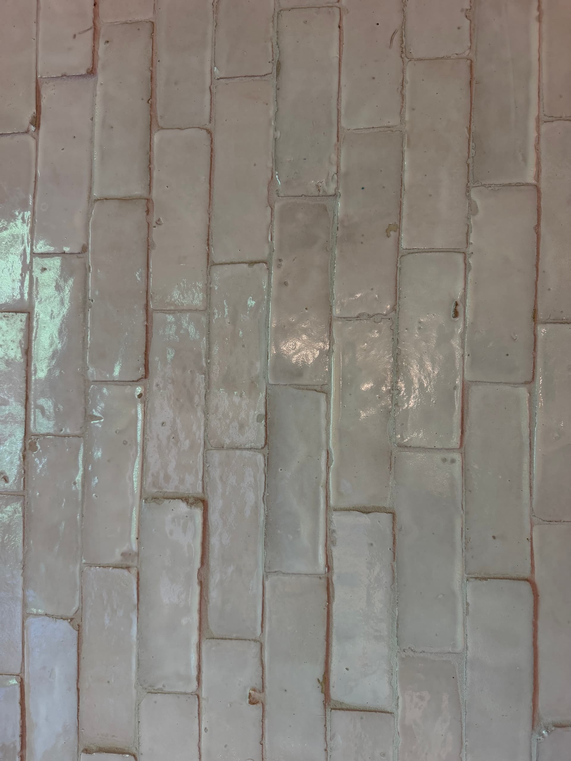 Cle zellige weathered white 2x6 - alternate view